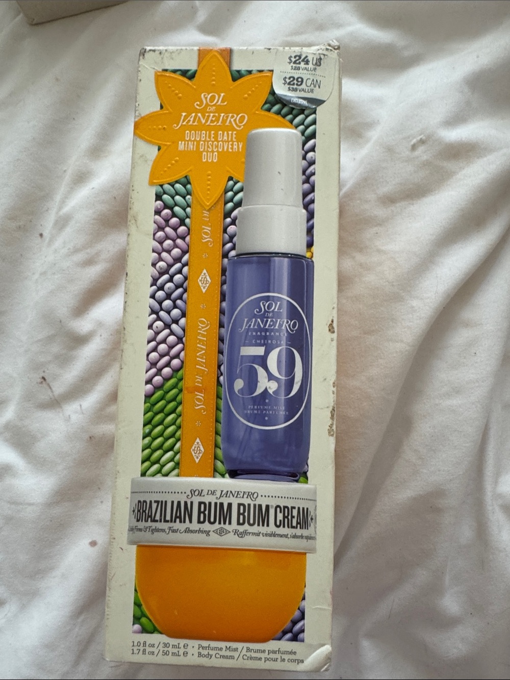 Sol de Janeiro Brazilian 59 travel spray & Bum Bum Cream